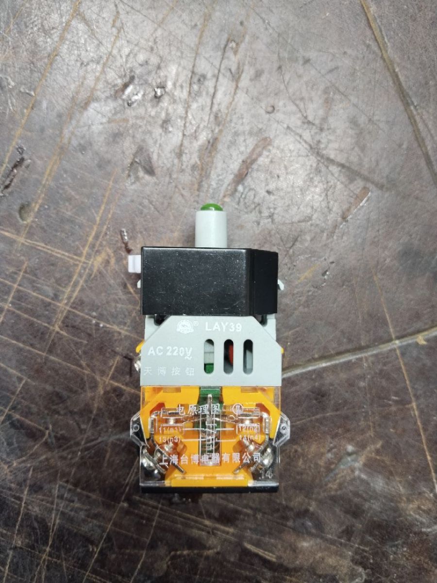 Кнопка LAY39C-11TD 220V V-T100A-B01  A1