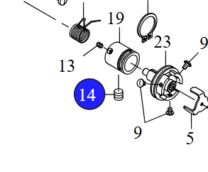 Juki Винт SM-80606A2-TP (original)