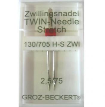 Игла Groz-beckert 130/705H-S ZWI 2.5 №  75 (1 шт/уп)