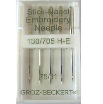 Игла Groz-beckert 130/705H-E №  90 (5 шт/уп)